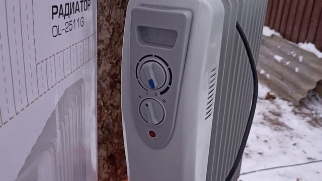 Масляный радиатор "Aceline" на 11 секций смотреть онлайн