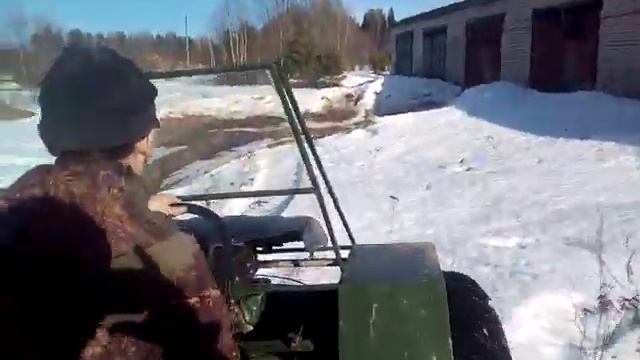 Каракат по снегу смотреть онлайн