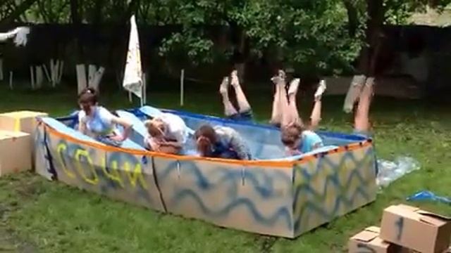 Синхронное плавание. НеОлимпийские игры со строительством.
