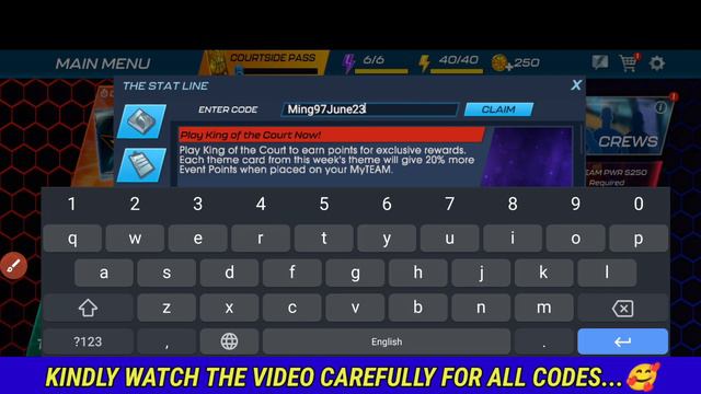 ⚠️Hurry Up⚠️ NBA 2K MOBILE REDEEM CODES 2023 - NBA 2K MOBILE CODES 2023 - CODES FOR NBA 2K MOBILE