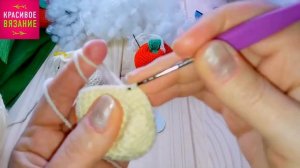 Как связать кошечку крючком  Вяжем ножки для кошечки Видео мастер-класс