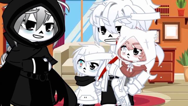 Children follow like mother ✨ meme 🥀✨ Gacha 🎈🎊 Undertale Au 💧✨ Sans Au Reaper x Geno 🥀 Goth 🎈 Raven смотреть онлайн