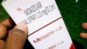 Medistat 1.25 Nasal Spray | Midazolam Nasal Spray 1.25 mg | Midazolam Nasal Spray Use And Benefits