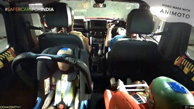 Mahindra Thar 2020 4 Stars Rating in GLOBAL NCAP Crash Test смотреть онлайн