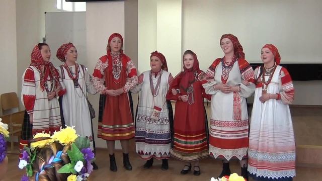 Фольклорный ансамбль «Вереница» Тульского колледжа искусств им. А.С.Даргомыжского.