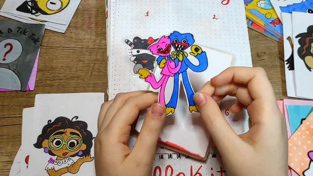 Хаги Ваги! Бумажные сюрпризы! Лалафанфан, Энканто и Хэлоу Китти! Распаковка! nyuta play
