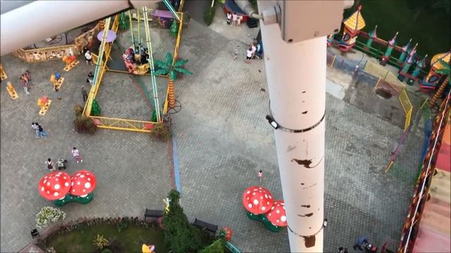 Колесо обозрения в парке Мытищи смотреть онлайн