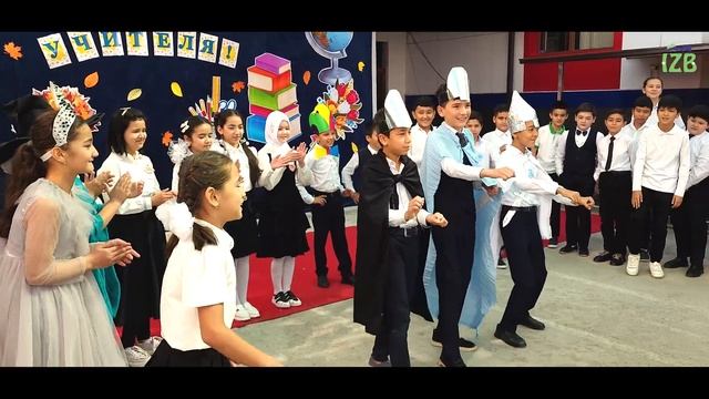 Три Богатыря ко Дню Учителя от учеников 5-го класса
