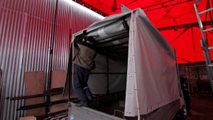 Сдвижной механизм тента на Газель