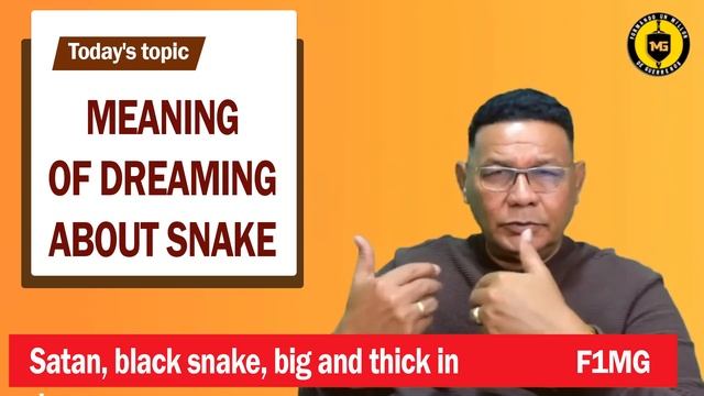 ? "What does DREAMING with SNAKES mean" смотреть онлайн