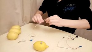 Получение электрического тока из лимонов