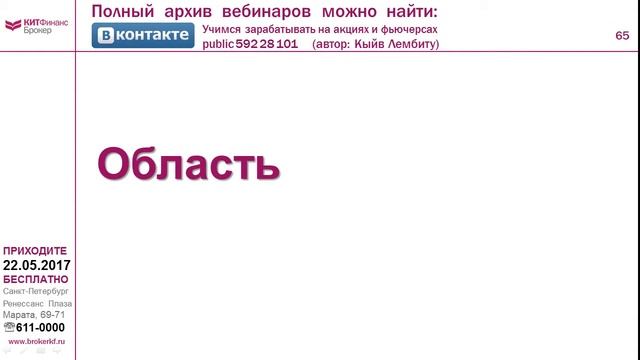 Секреты настройки графика в QUIK 7