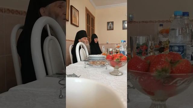 Схиархимандрит Илий (Ноздрин) - посещение Иверского монастыря