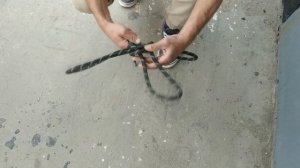Узел Южный крест. Топовый узел. Три петли на веревке. Как завязать узел южный крест