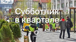 Как прошел традиционный субботник в Wellton Park?