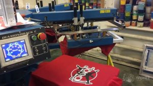 Шелкотрафаретная печать в типографии Ирокез