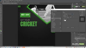 Cricket Club Membership Flyer Design in Adobe Photoshop