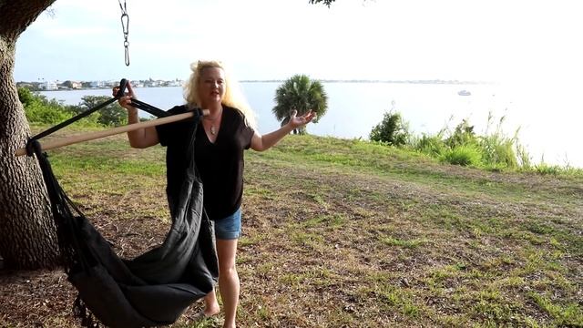 Y- STOP Hammock Chair Hanging Rope Swing - Unboxing and Review смотреть онлайн