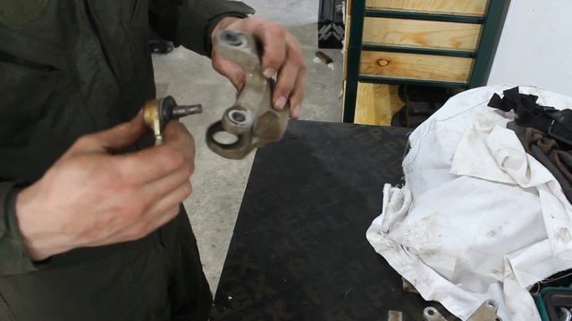 ремонт поворотных и не очень  кулаков  квадроцикла
