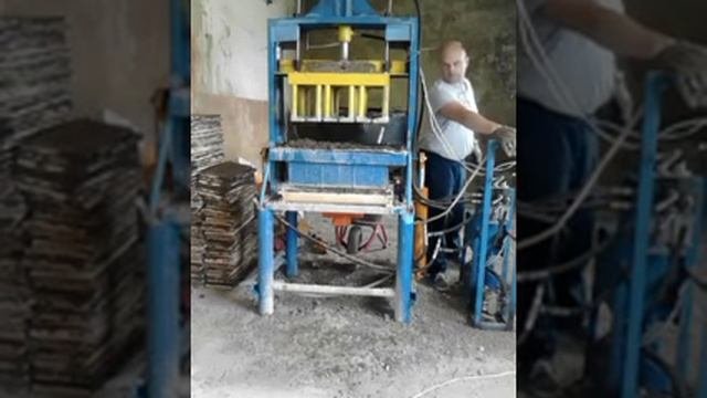 Вибропресс вс3 в работе