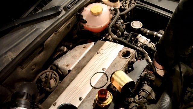 Замена масла на Saab 9.3 2.0t
