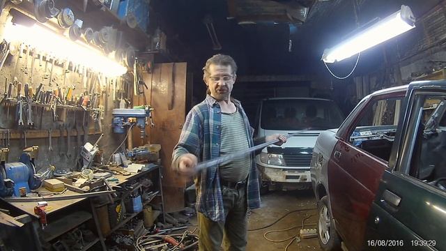 Самодельная линейка для проверки диагоналей Просто и удобно в авторемонте смотреть онлайн