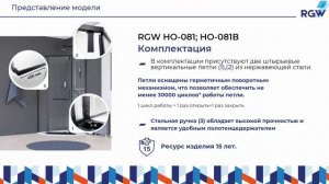 Обзор душевых углов RGW HO-081 и RGW HO-081B