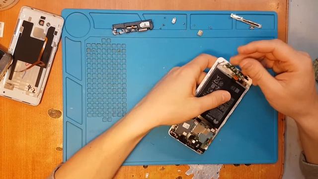 Huawei Honor 6c DIG L21HN инструкция по разборке, замена разъема