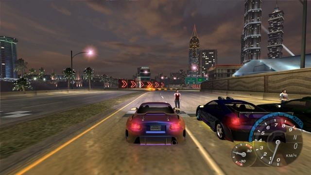 Mazda MX 5 stock vs. stage 1,2,3+ nitro Need for Speed Underground 2