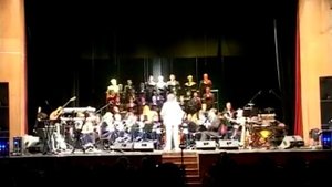 "Чудное озеро Генисаретское" - с оркестром.