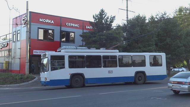 ЭЛЕКТРОТРАНСПОРТ ГОРОДОВ РОССИИ- ГОРОД УФА УФИМСКИЙ ТРАМВАЙ ТРОЛЛЕЙБУС. ЛЕТО 2022 12 АВГУСТА