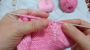 МК Детские сапожки спицами.#Вязание#ЛюдмилаДенисова