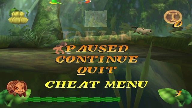 Disney's Tarzan - Debug Menus!