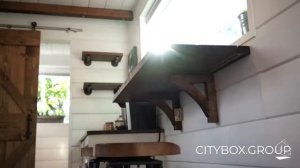 Компактный дом из морского контейнера -  1х20 фт.