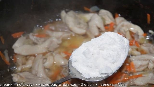 Бефстроганов из курицы рецепт приготовления