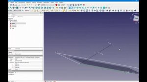 FreeCad Модель крыши