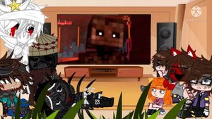 ||Ms And Aftons React To Wither Skeleton Song||Minecraft||FNAF||Gacha Club||Part 7