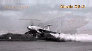 Американский бомбардировщик "Martin" XB-51