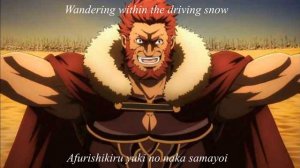 Fate/Zero Ending 1 "Memoria" with English Lyrics