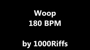 Woop Metronome : 180 BPM - Beats Per Minute