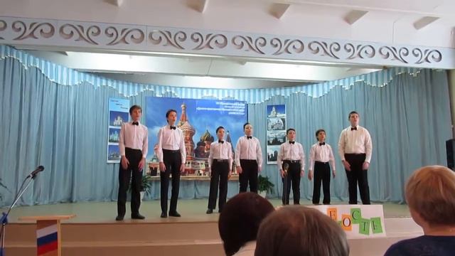 Выступление в 8 школе. Песня называется: Maibe I maibe you смотреть онлайн