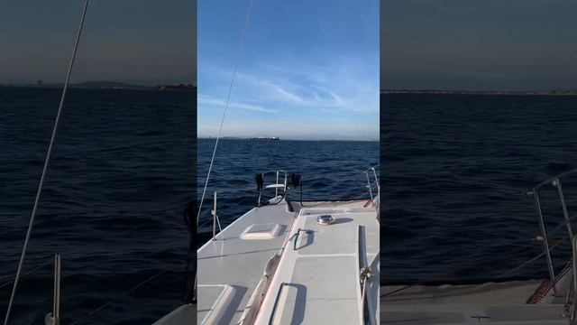 First sail on our new Trimaran