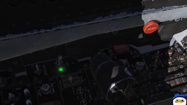 Запуск самолёта из кабины FA-18 Hornet. Авиасимулятор DCS..mp4