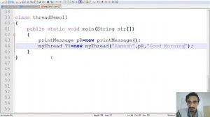 JAVA | PRACTICAL | Threads | Thread   Synchronization Example 3