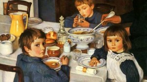 Сочинение по картине «За обедом» З. Серебряковой