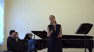 Н.Метнер"Весеннее успокоение"(Тютчев) Ор.28№5  Кристина Фуш (меццо-сопрано),Елена Стриковская(ф-но)