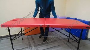 Складной переносной стол (кушетка) для массажиста, косметолога. Разложить легко и быстро!