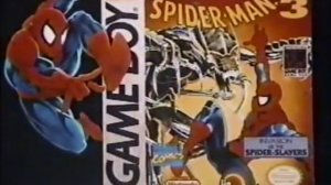 Nintendo Game Boy - Spider Man 3 Invasion of the Spider Slayers (1993)