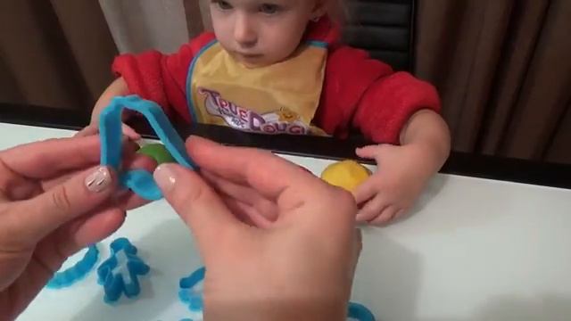 #Цветное самодельное тесто лепим разные фигурки.Iya star#True Dough. смотреть онлайн