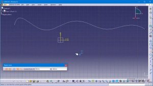 CATIA v.5.  Создание криволинейных поверхностей с помощью команды Multi-Sections Surface